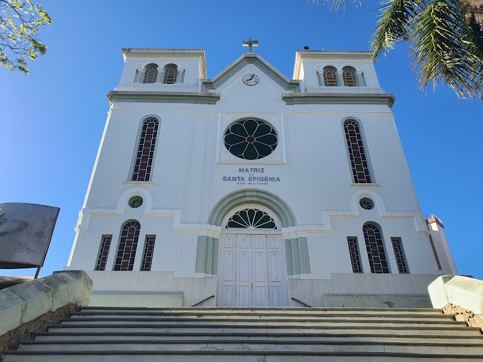 Prancha técnica do projeto Igreja Santa Efigênia dos Militares